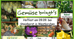 Desktop Screenshot of gemuese-bringts.com
